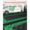 50-Piece Interlocking Drainage Mats 12"x12" Modular Non-Slip Floor Tiles Green for Kitchen & Outdoor